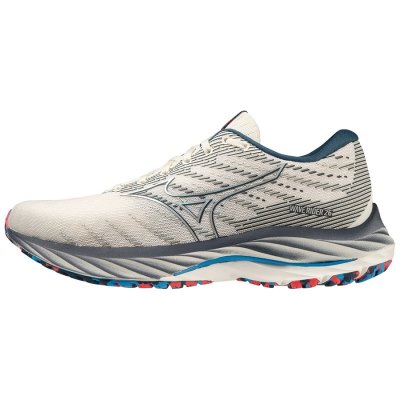 Zapatillas Para Correr Mizuno WAVE Rider 26 Mujer Blancos / Plateados / Azules - Chile M064UWRPZG